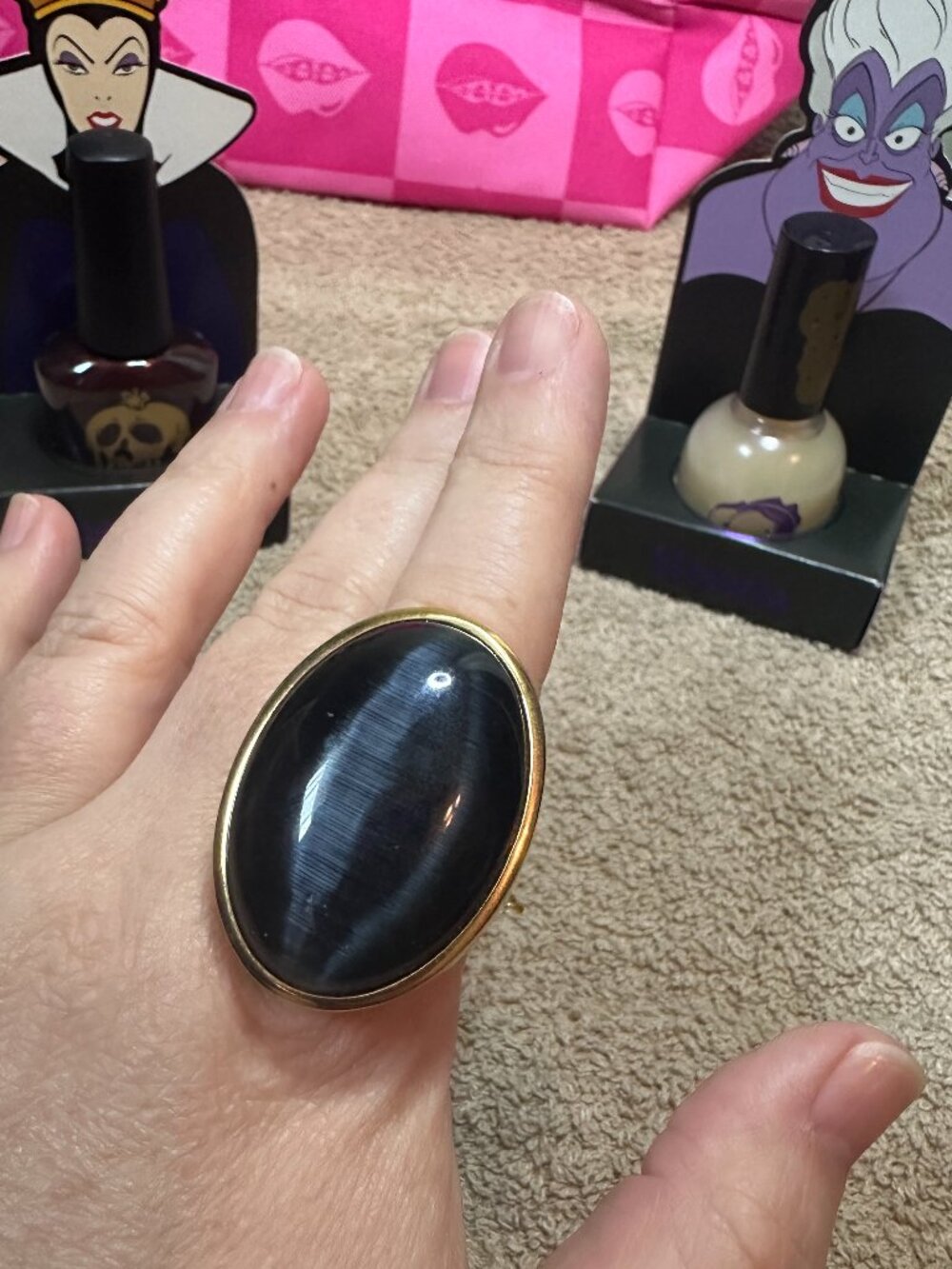 Besamé Cosmetics: Maleficent Solid Perfume Ring